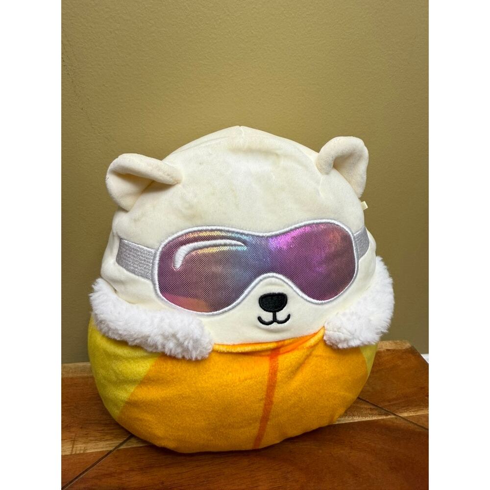 Squishmallows 8" Brooke Polar Bear with‎ Sunglasses Plush Toy
